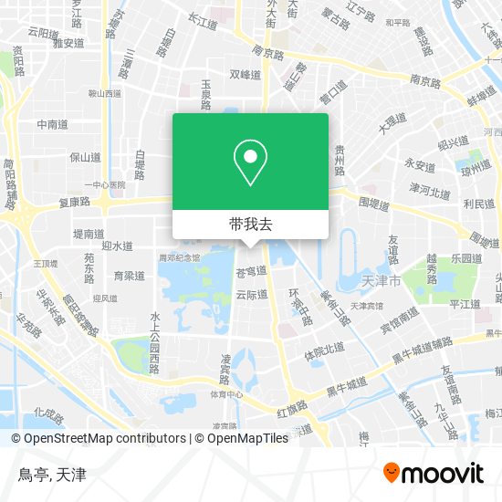 鳥亭地图