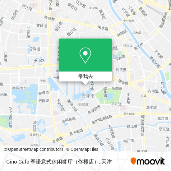 Gino Café 季诺意式休闲餐厅（佟楼店）地图