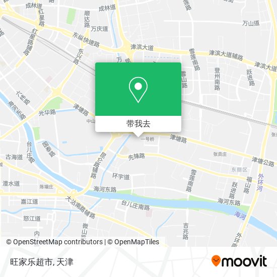 旺家乐超市地图