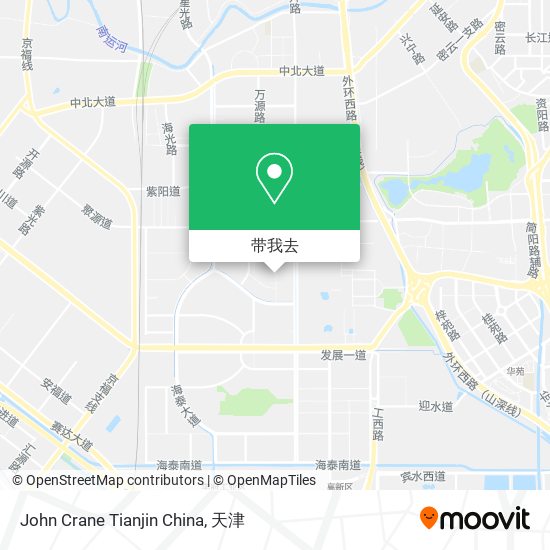 John Crane Tianjin China地图