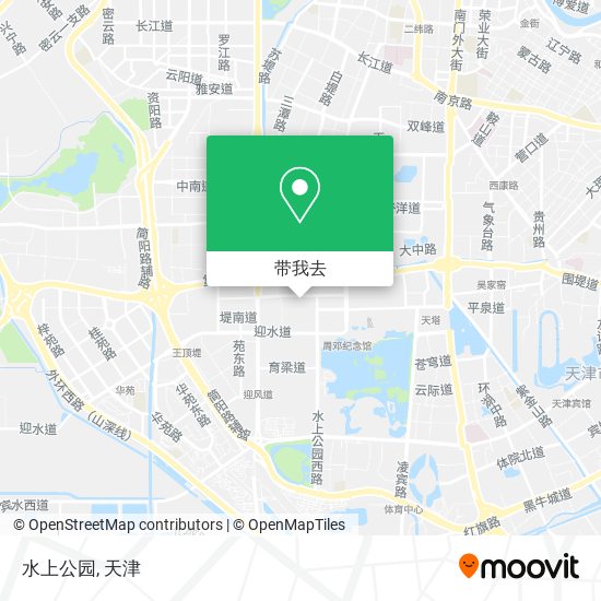 水上公园地图