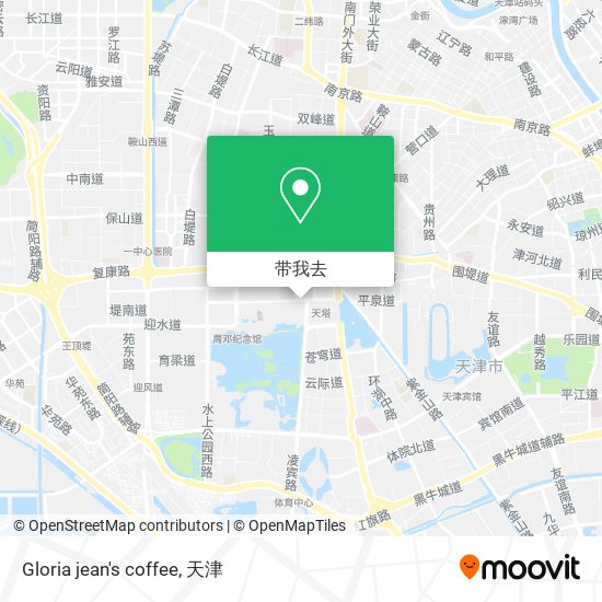 Gloria jean's coffee地图