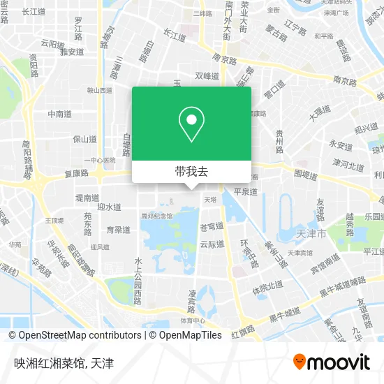 映湘红湘菜馆地图