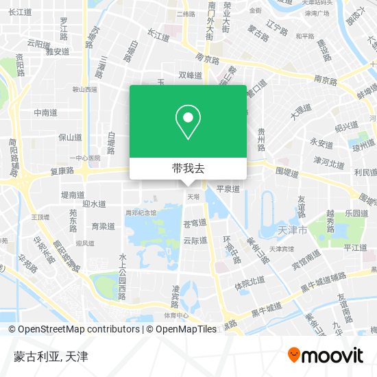 蒙古利亚地图