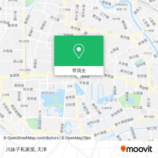 川妹子私家菜地图