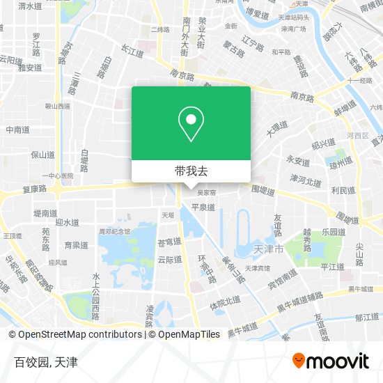 百饺园地图