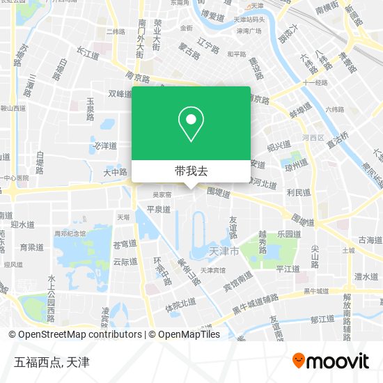 五福西点地图