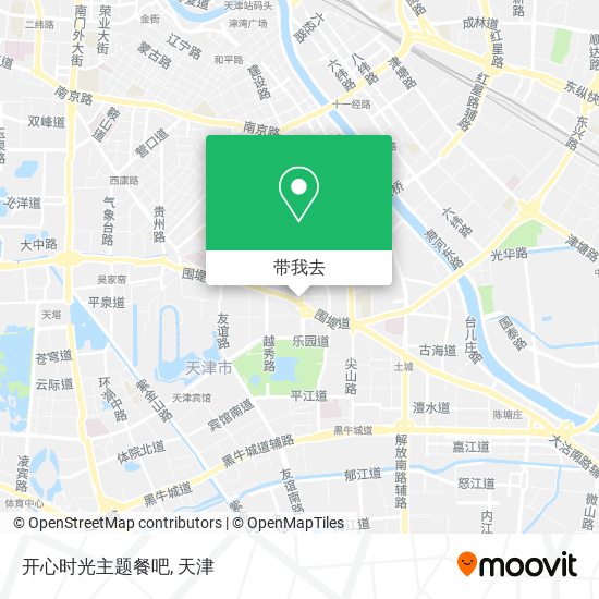开心时光主题餐吧地图