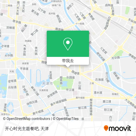 开心时光主题餐吧地图