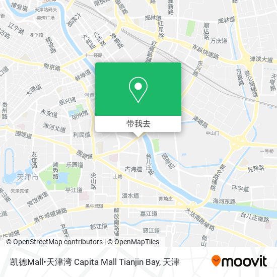 凯德Mall•天津湾 Capita Mall Tianjin Bay地图