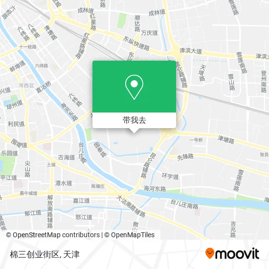 棉三创业街区地图