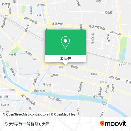 乐天玛特(一号桥店)地图