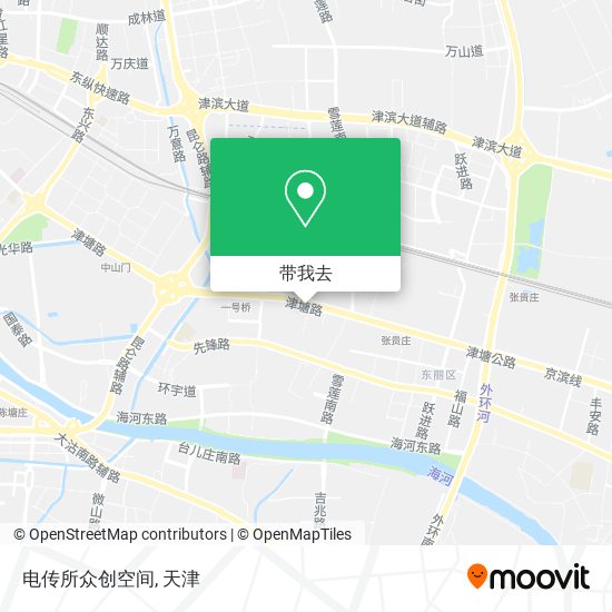 电传所众创空间地图