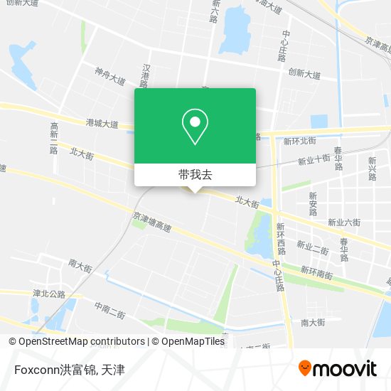 Foxconn洪富锦地图
