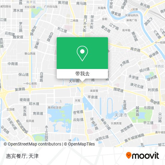 惠宾餐厅地图