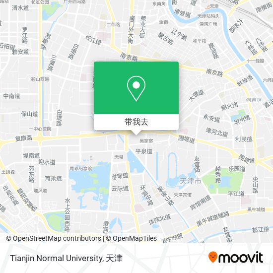 Tianjin Normal University地图