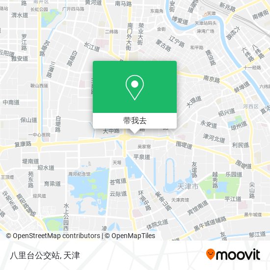 八里台公交站地图