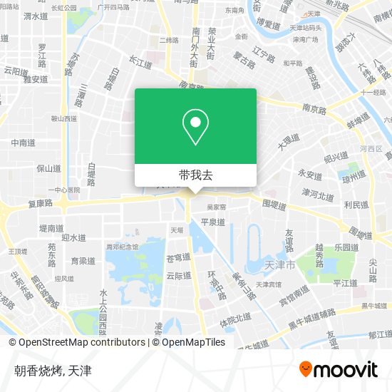 朝香烧烤地图