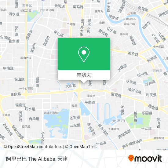 阿里巴巴 The Alibaba地图