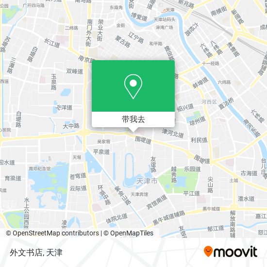 外文书店地图