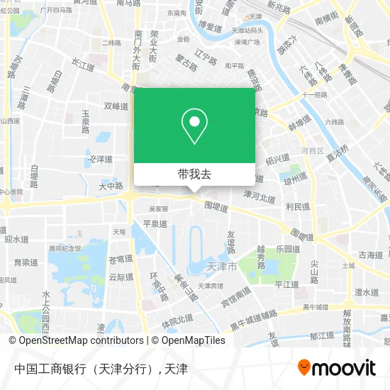 中国工商银行（天津分行）地图