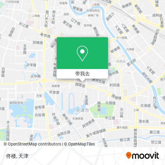 佟楼地图