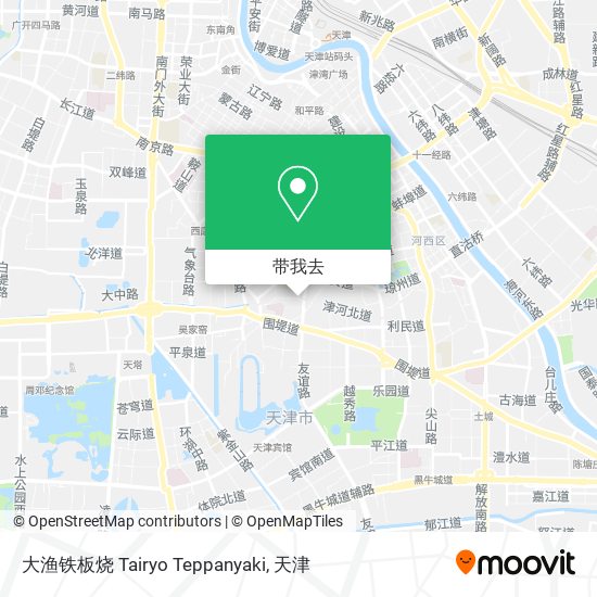 大渔铁板烧 Tairyo Teppanyaki地图