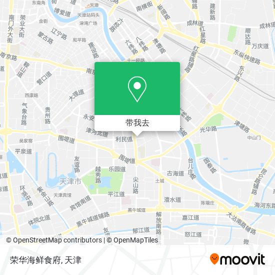 荣华海鲜食府地图