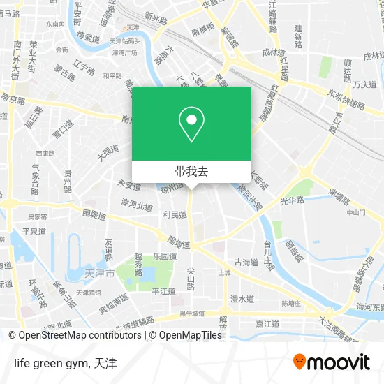 life green gym地图