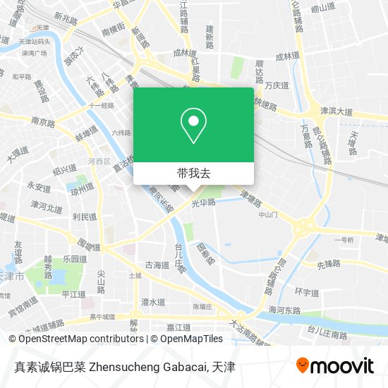 真素诚锅巴菜 Zhensucheng Gabacai地图