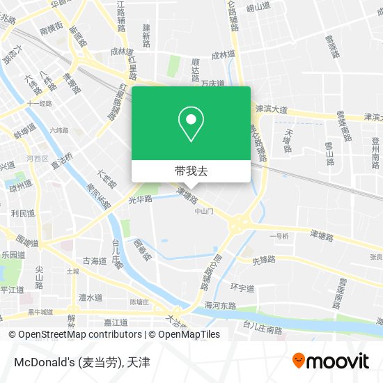 McDonald's (麦当劳)地图