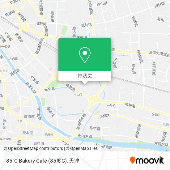 85°C Bakery Café (85度C)地图