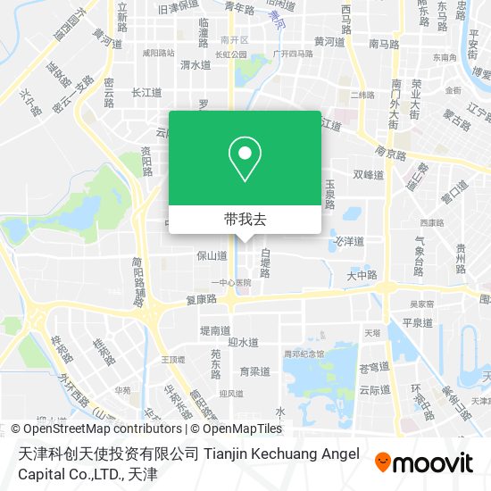 天津科创天使投资有限公司 Tianjin Kechuang Angel Capital Co.,LTD.地图