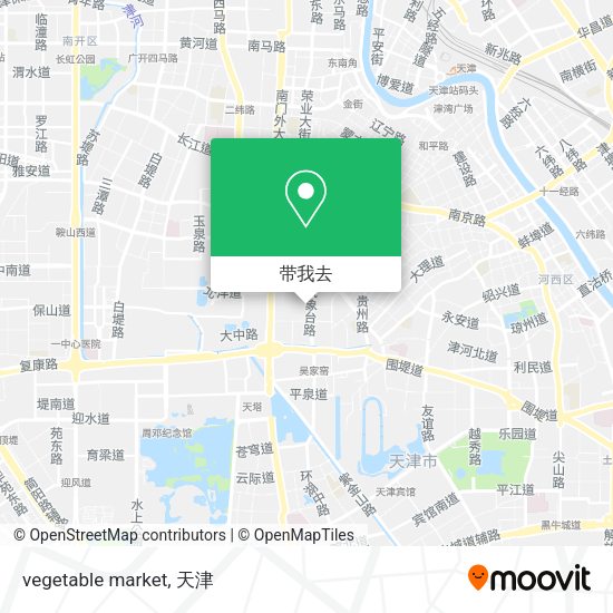 vegetable market地图