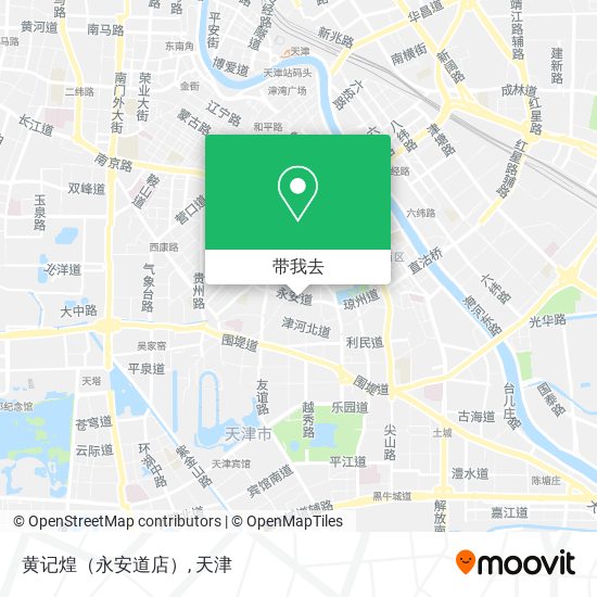 黄记煌（永安道店）地图