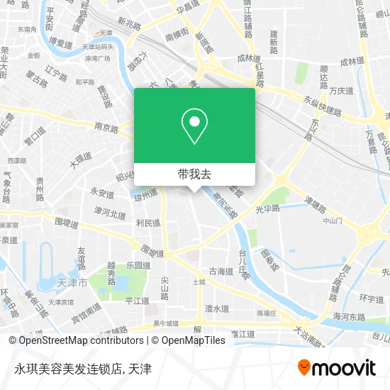 永琪美容美发连锁店地图