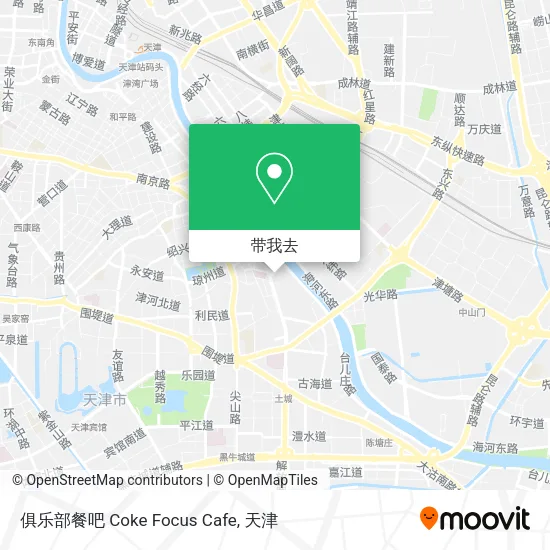 俱乐部餐吧 Coke Focus Cafe地图