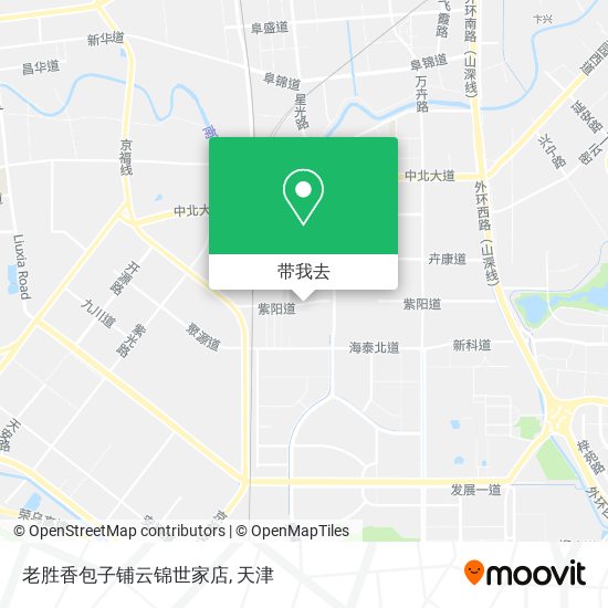 老胜香包子铺云锦世家店地图
