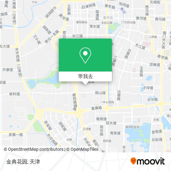 金典花园地图