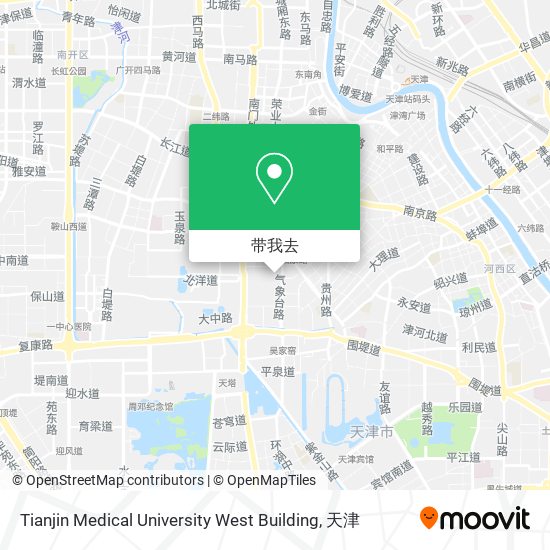 Tianjin Medical University West Building地图