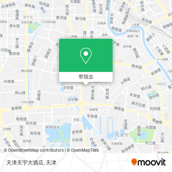 天津天宇大酒店地图