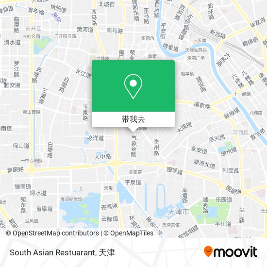 South Asian Restuarant地图