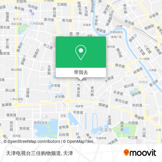 天津电视台三佳购物频道地图