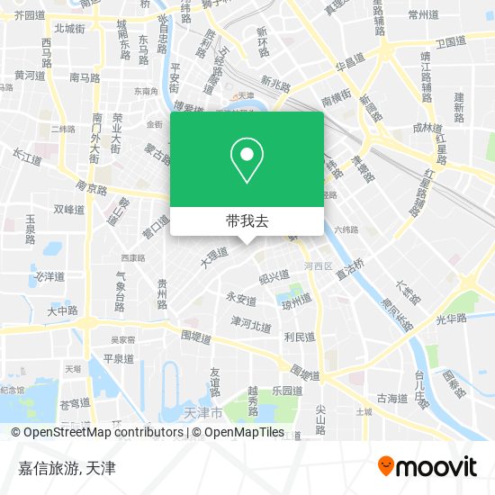 嘉信旅游地图