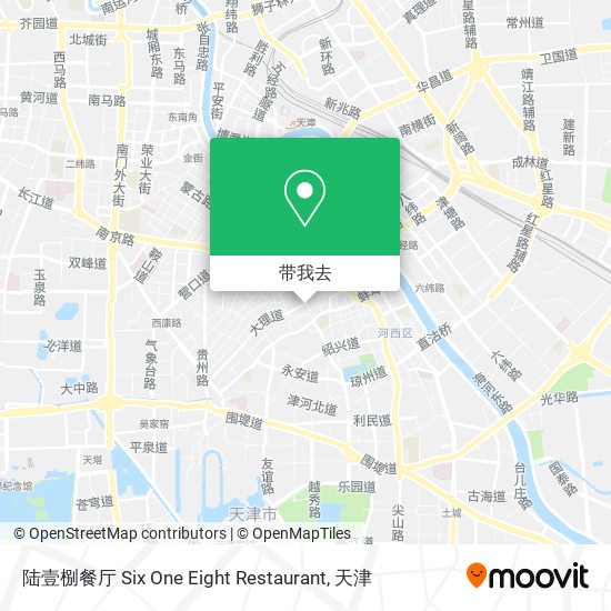 陆壹㭭餐厅 Six One Eight Restaurant地图