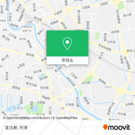直沽桥地图