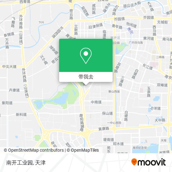 南开工业园地图