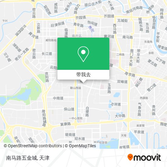 南马路五金城地图