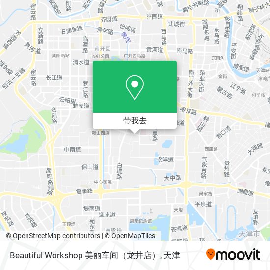 Beautiful Workshop 美丽车间（龙井店）地图