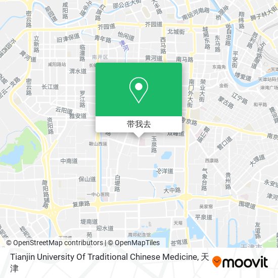 Tianjin University Of Traditional Chinese Medicine地图